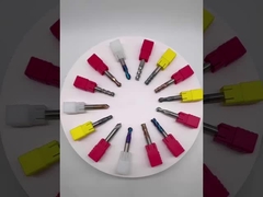 Σύντομες φλάουτες επιπλέον μακρύ άκρο Στριβεία γωνία ακτίνα άκρο Στριβείο Naco4 επικαλυμμένο με καρβίδιο άκρο 5mm