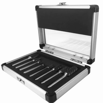 Καλή τιμή 8pcs Tungsten Carbide Burr Set Deburring Shaping Tungsten Carbide Burr 1 14 Στραβάτι σε απευθείας σύνδεση