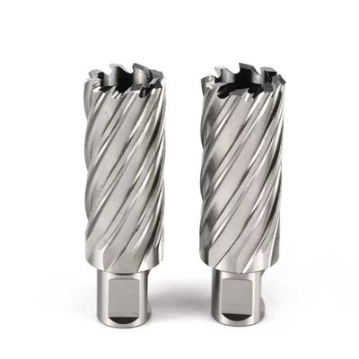 Καλή τιμή 35mm Διαμέτρου Κόψιμο HSS δακτυλική κόπτης τρυπάνι Bit 19.05mm Weldon Shank 75mm Κόψιμο βάθος βάθος σε απευθείας σύνδεση