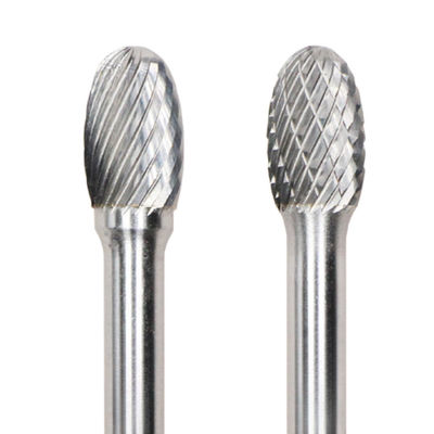 Καλή τιμή SE 12mm Carbide Burr Die Grinder Bit Tungsten Carbide Burr Rotary File Οβάλ σχήμα σε 8mm άξονα σε απευθείας σύνδεση