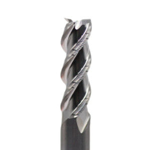 Καλή τιμή 18mm Dia HRC55 3 φλάουτες Flat Carbide End Mills για αλουμίνιο χωρίς επίστρωση μήκος κοπής 45mm 18*45*18*100 για προσαρμογή σε απευθείας σύνδεση