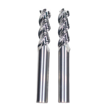 Καλή τιμή 12mm Dia 12*45*12*100 HRC55 3 φλάουτες Flat Carbide End Mills για μη επικαλυμμένο αλουμίνιο Τύπος μηχανής Τελική επεξεργασία σε απευθείας σύνδεση