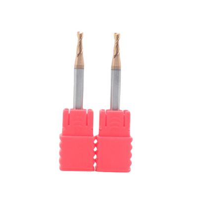 Καλή τιμή 3mm διάμετρος 3*8*6*50 TiAISiN επικαλυμμένο με 2 φλάουτες σε απευθείας σύνδεση