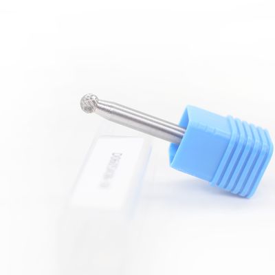 Καλή τιμή Σχήμα D-Ball Tungsten Carbide Burrs Σχήμα σφαίρας 6mm * 5mm τυποποιημένη διπλή κοπή με ράβδο 6mm σε απευθείας σύνδεση