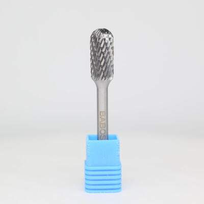 Καλή τιμή Διπλό Κόψιμο Μεταλλικό Κυλινδρικό Κόψιμο Burr Διπλό Κόψιμο Σε 1/4 'Σκηνό Die Grinder Drill Bit σε απευθείας σύνδεση