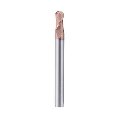 Καλή τιμή 10 mm Dia R5*10*20*10*75 2Φλάουτες TiAISiN Carbide Ball Nose End Mill Για ανθρακικό χάλυβα σε απευθείας σύνδεση