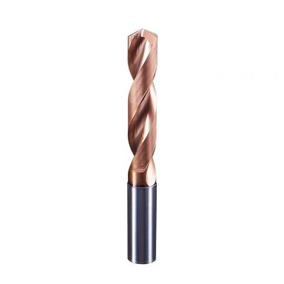 Καλή τιμή HRC55 Solid Carbide Drill Bit 3D Tungsten Carbide Twist Drills για μέταλλο επικαλυμμένο με TiSiN σε απευθείας σύνδεση