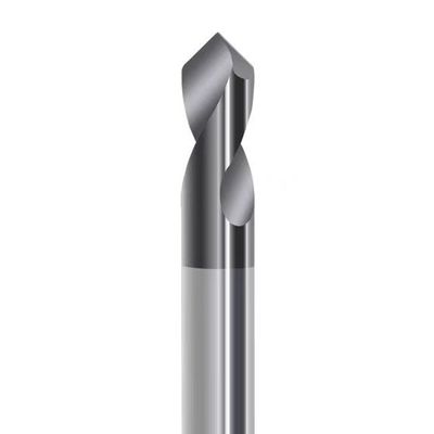 Καλή τιμή HRC45 2 φλάουτες AITiN NC Spot Drill Bit Precision Machining Solid Carbide Drill Bit σε απευθείας σύνδεση