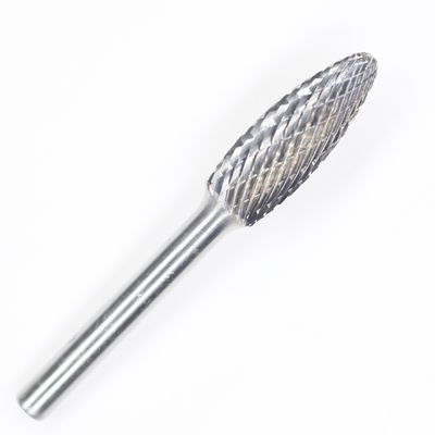SH-5 Φωτιά σχήμα Tungsten Carbide περιστροφικό αρχείο με 1/4 '' Σκηνή Για Die Grinder τρυπάνι Bit