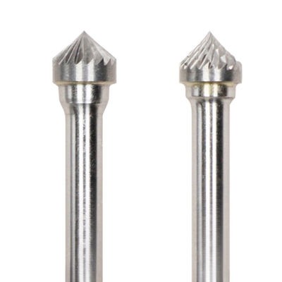 Καλή τιμή 90°Countersink SK Carbide Burr Single Cut Die Grinder Bit 10 mm * 5 mm Σε στεφάνη 6 mm σε απευθείας σύνδεση